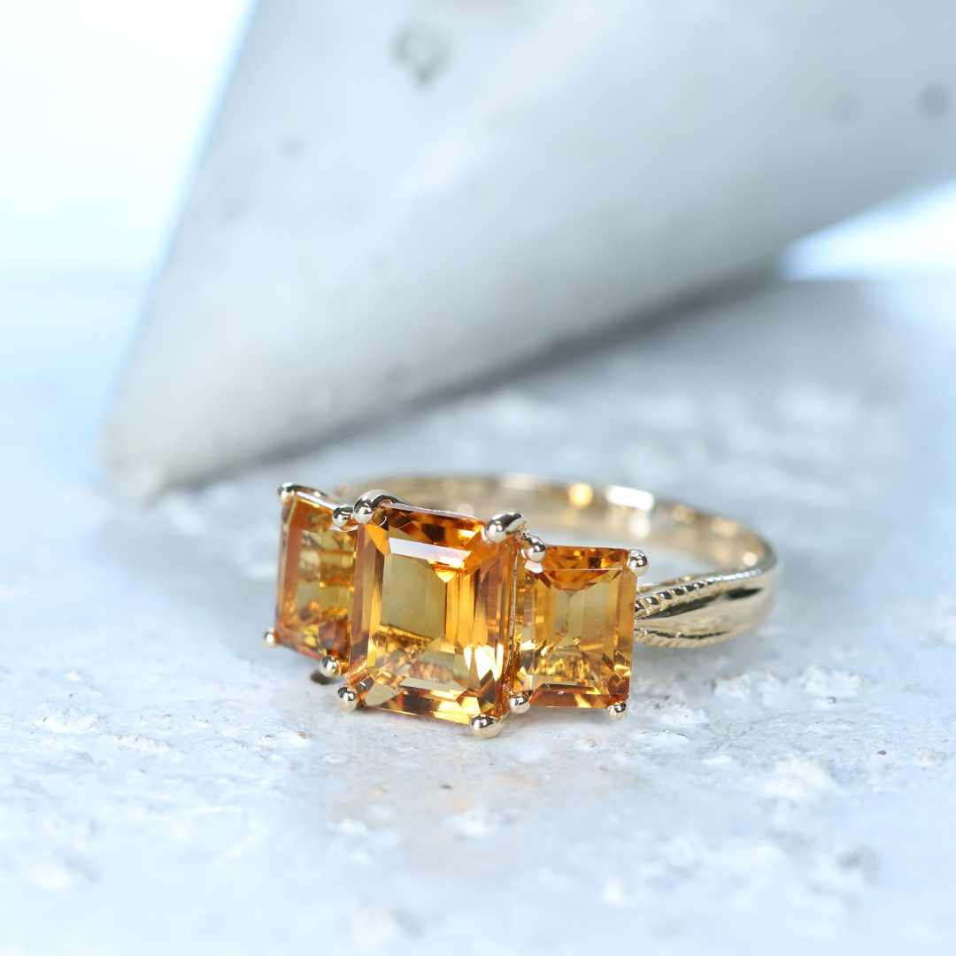 Citrine Rings