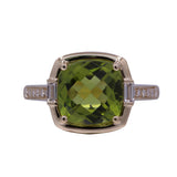 Olivia 14K Yellow Gold Peridot Ring