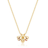 Edith 14K Yellow Gold Pear-Cut Mozambique Ruby Pendant