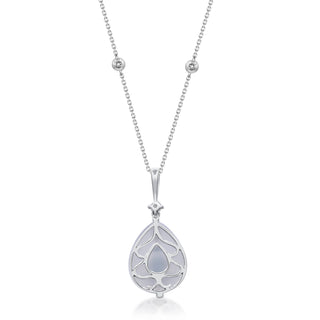Emerson 14K White Gold Pear-Cut Tanzanite Pendant