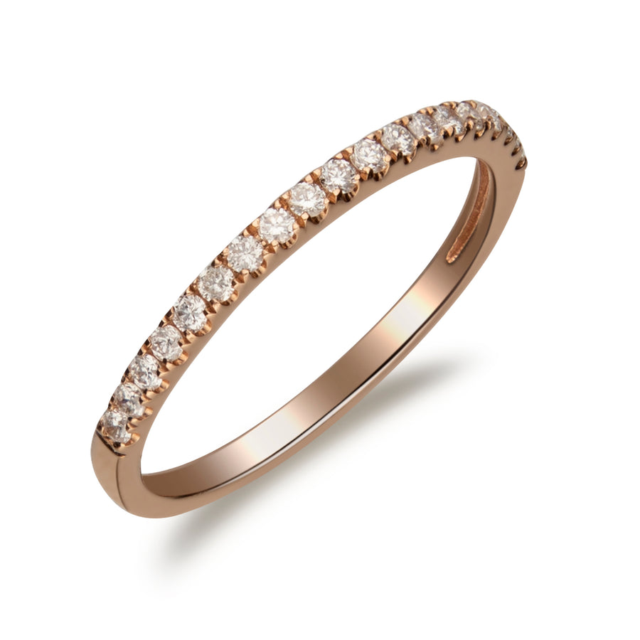 Amalia 14K Rose Gold Cushion-Cut Madagascar Morganite Ring