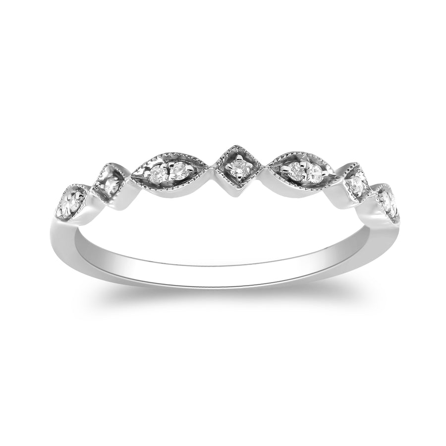 Oaklyn 14K White Gold Round-Cut White Diamond Ring