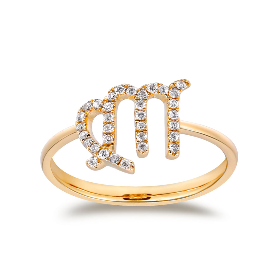 Virgo Zodiac Ring